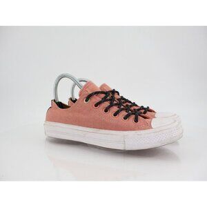 Converse Chuck Taylor Trainers Lunarlon Low Top Coral Pink Size 8.5 Sneakers